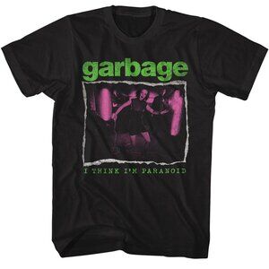 Garbage I Think Im Paranoid Rock Band T-Shirt Alternative Music Fan Gift Tee 17